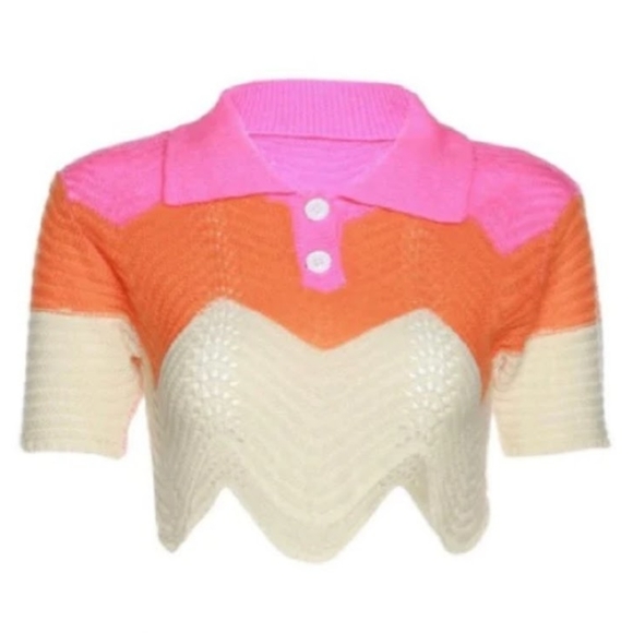 Saffron and milo crop top - Picture 7 of 8